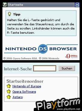 Nintendo DS Web Browser (DS)