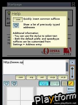 Nintendo DS Web Browser (DS)