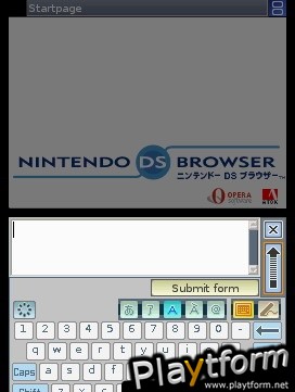 Nintendo DS Web Browser (DS)