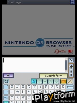 Nintendo DS Web Browser (DS)