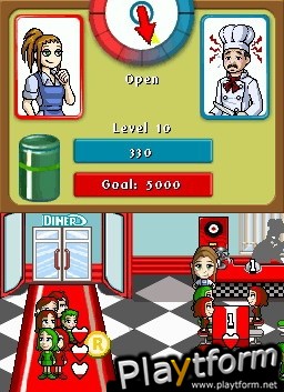 Diner Dash: Sizzle & Serve (DS)