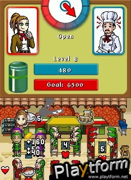 Diner Dash: Sizzle & Serve (DS)