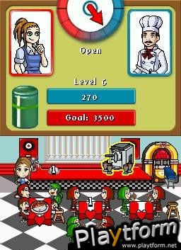 Diner Dash: Sizzle & Serve (DS)