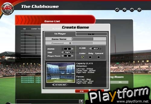 Ultimate Baseball Online 2007 (PC)