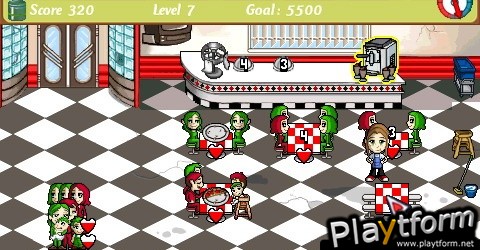 Diner Dash: Sizzle & Serve (PSP)