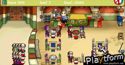 Diner Dash: Sizzle & Serve (PSP)