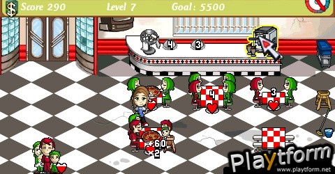 Diner Dash: Sizzle & Serve (PSP)