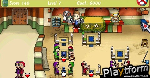 Diner Dash: Sizzle & Serve (PSP)