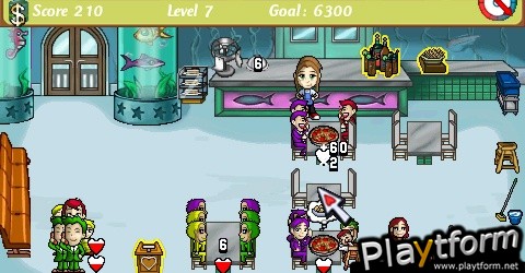 Diner Dash: Sizzle & Serve (PSP)