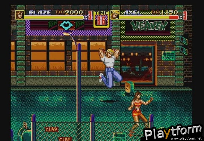 Streets of Rage 2 (Wii)