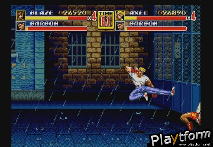 Streets of Rage 2 (Wii)