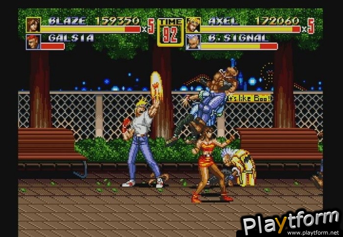 Streets of Rage 2 (Wii)