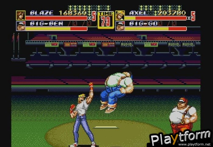 Streets of Rage 2 (Wii)