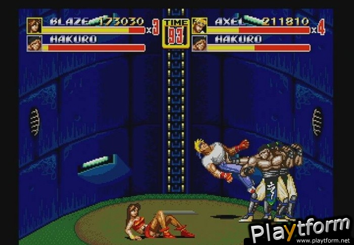 Streets of Rage 2 (Wii)