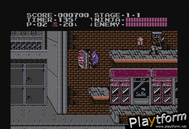 Ninja Gaiden (NES) (Wii)