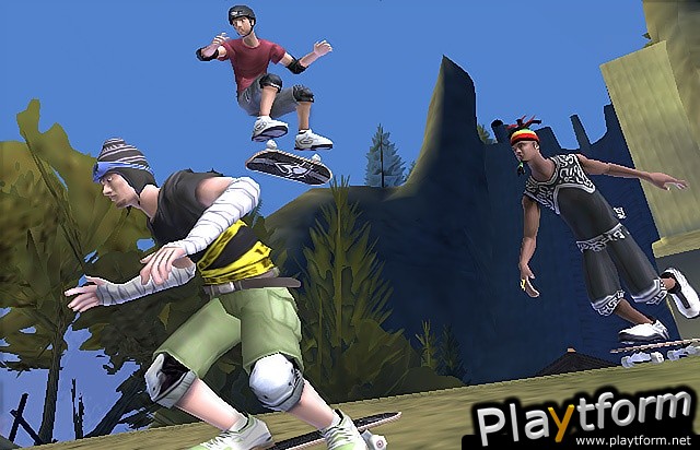 Tony Hawk's Downhill Jam (PlayStation 2)