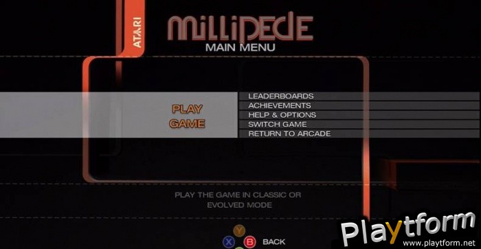 Centipede / Millipede (Xbox 360)