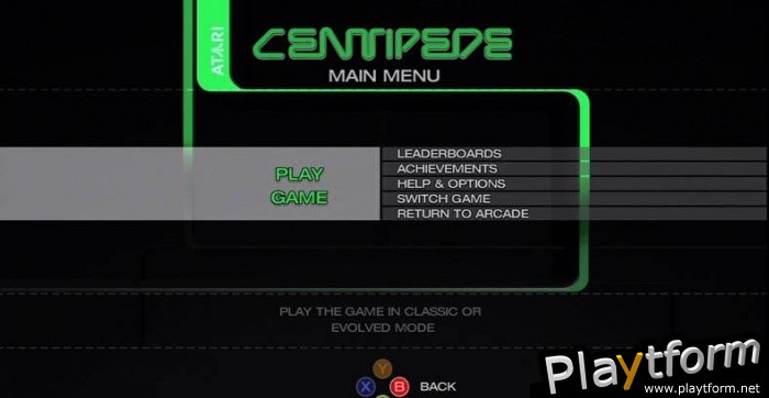 Centipede / Millipede (Xbox 360)