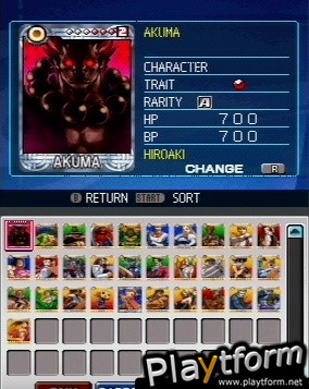 SNK vs. Capcom Card Fighters DS (DS)