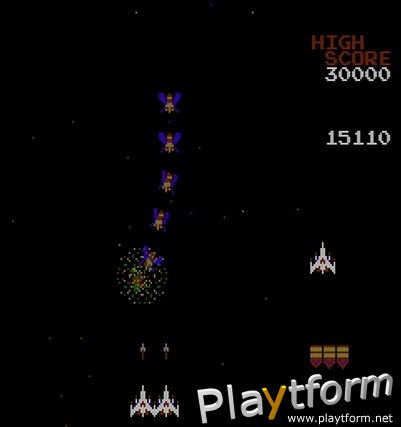 Galaga (NES) (Wii)