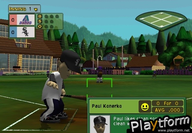 Backyard Sports Baseball 2007 (GameCube)