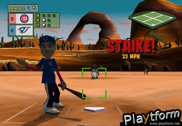 Backyard Sports Baseball 2007 (GameCube)