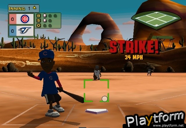 Backyard Sports Baseball 2007 (GameCube)