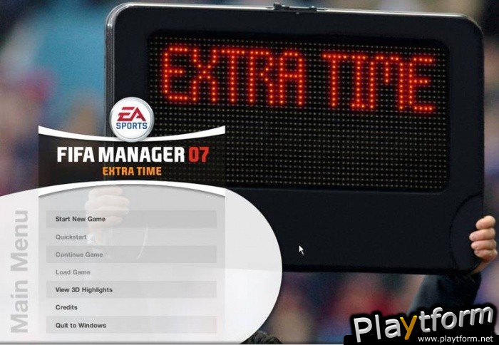 FIFA Manager 07: Extra Time (PC)