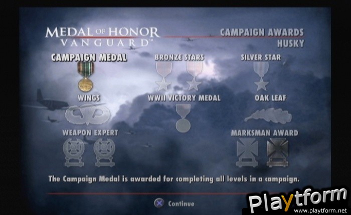 Medal of Honor: Vanguard (PlayStation 2)