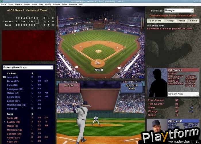 Baseball Mogul 2008 (PC)