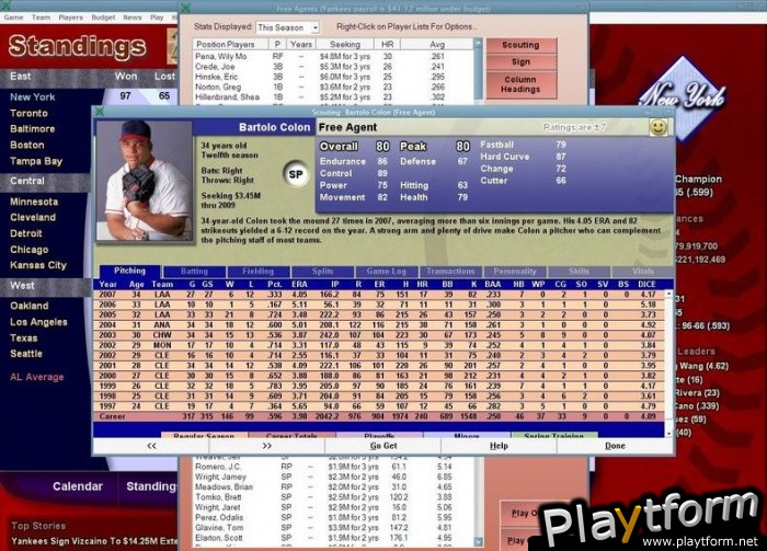 Baseball Mogul 2008 (PC)