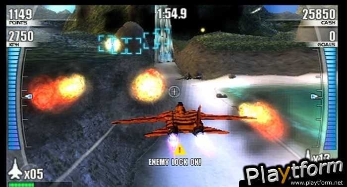 After Burner: Black Falcon (PSP)