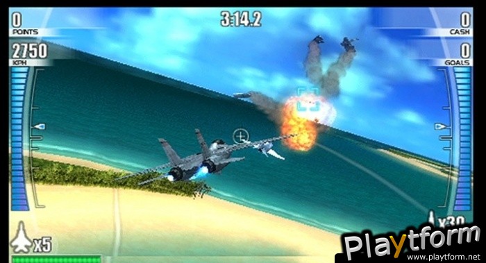 After Burner: Black Falcon (PSP)