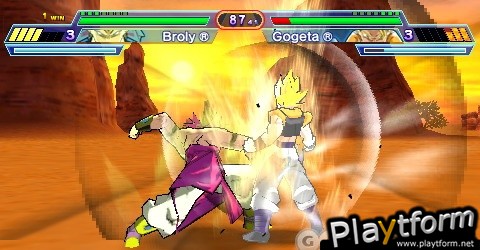 Dragon Ball Z: Shin Budokai - Another Road (PSP)