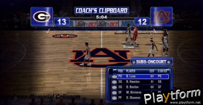 College Hoops 2K7 (PlayStation 3)