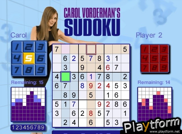 Carol Vorderman's Sudoku (PlayStation 2)