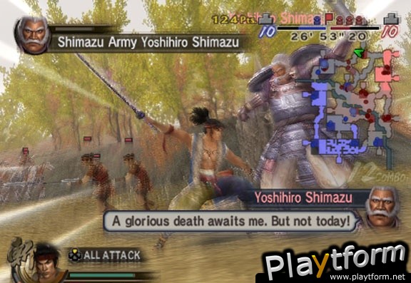 Samurai Warriors 2 Empires (PlayStation 2)