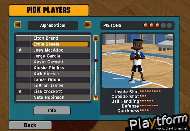 Backyard Sports Basketball 2007 (PlayStation 2)