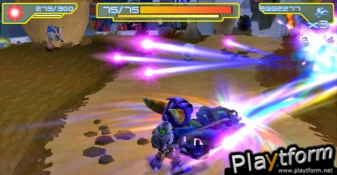 Ratchet & Clank: Size Matters (PSP)