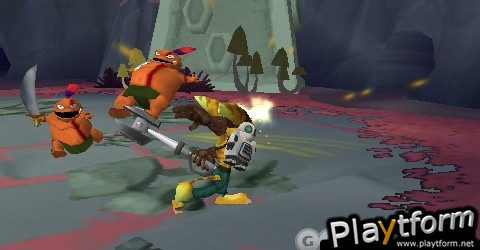 Ratchet & Clank: Size Matters (PSP)