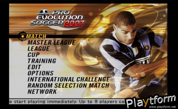 Winning Eleven: Pro Evolution Soccer 2007 (PlayStation 2)