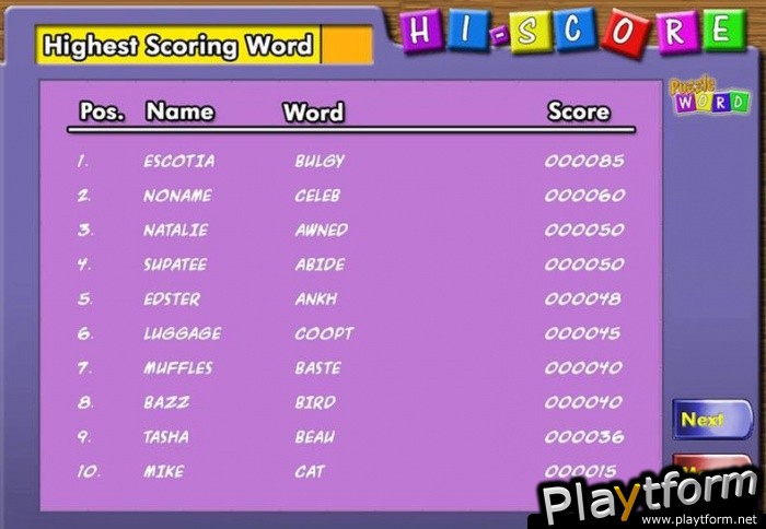 Triple Word Play (PC)