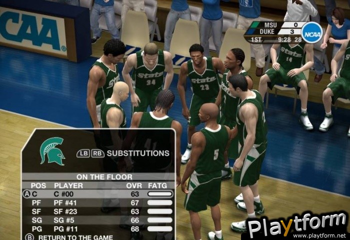 NCAA March Madness 07 (Xbox 360)