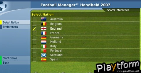 Worldwide Soccer Manager 2007 (PSP)