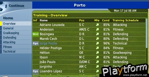 Worldwide Soccer Manager 2007 (PSP)