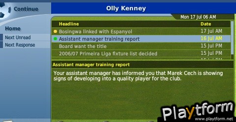 Worldwide Soccer Manager 2007 (PSP)