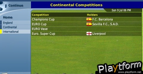 Worldwide Soccer Manager 2007 (PSP)