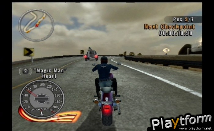 Harley-Davidson Motorcycles: Race to the Rally (PlayStation 2)