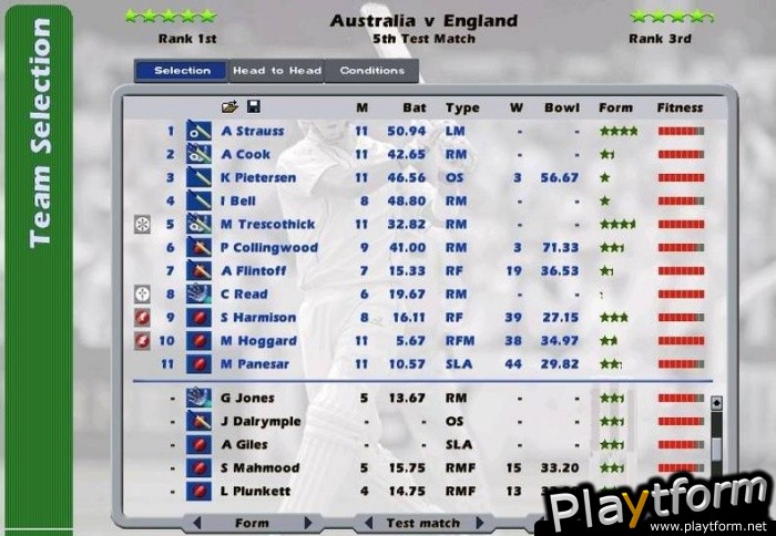 International Cricket Captain Ashes Edition 2006 (PC)