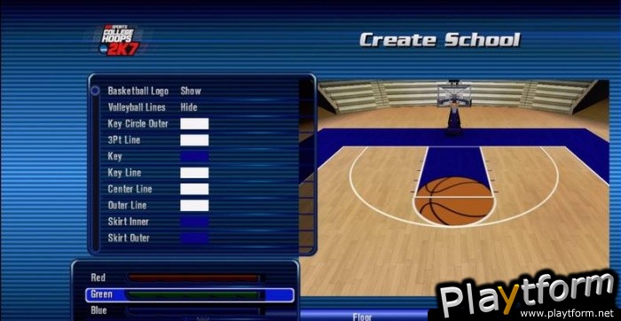 College Hoops 2K7 (Xbox 360)